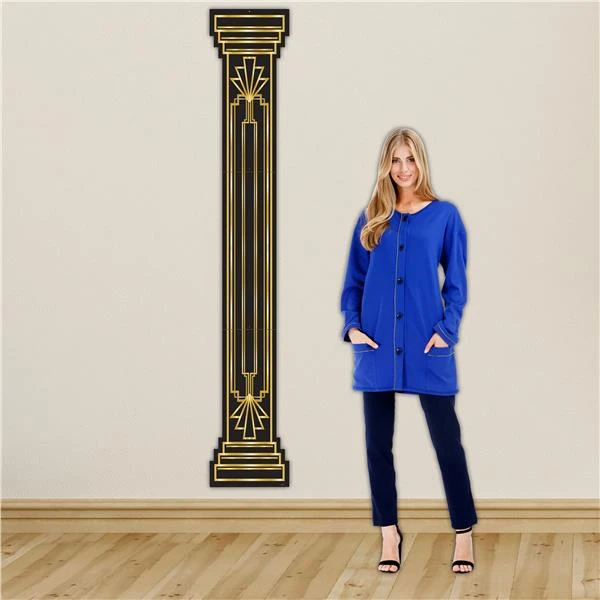 Roaring 20's Art Deco 6' Column 2 Roaring 20's Art Deco 6' Column - Image 2