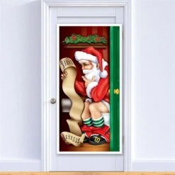 Santa Bathroom Door Cover -Led Shop 8ced5e0a 5e08 4cc4 a378 0150c580ee06dec20014ea santa bathroom door cover door