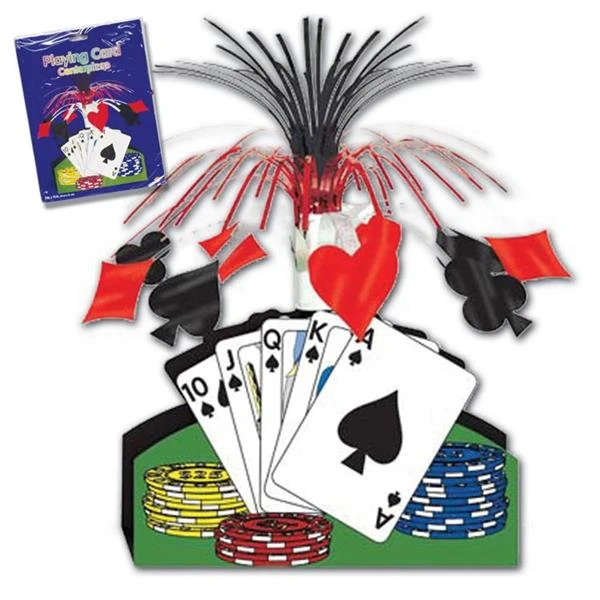 Playing Card 13" Centerpiece 1 Playing Card 13" Centerpiece