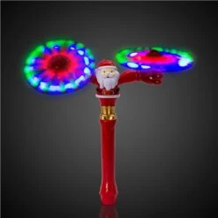 LED Santa Swivel Arms Spinner Wand -Led Shop 8e91b3d8 a93c 485a 8274 76164c0dc75flit278ea santa light up swivel dual spinner light on 2019