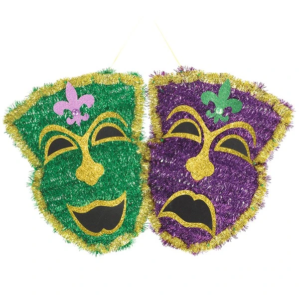 Comedy Tragedy Tinsel Hanging Decoration 1 Comedy Tragedy Tinsel Hanging Decoration