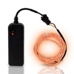 Orange EL Motion Wire 3 Yards -Led Shop 91eee02a b0fc 4c29 aab8 7a39781d01f3lit1009ea el motion wire orange 3yard light on white bg 2021