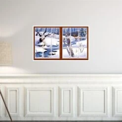 Winter Wonderland View Decoration