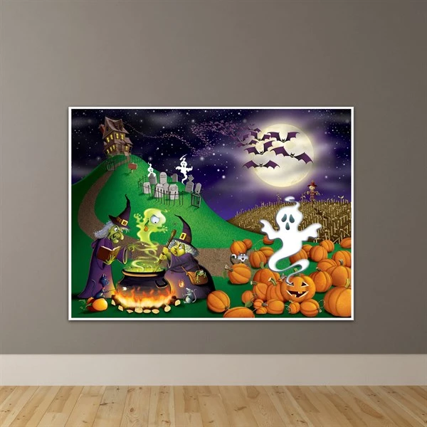 Halloween Fun Backdrop 2 Halloween Fun Backdrop - Image 2