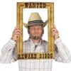Western Wanted Sign Photo Frame