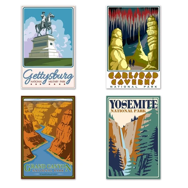 Travel America National Parks Posters 3 Travel America National Parks Posters - Image 3