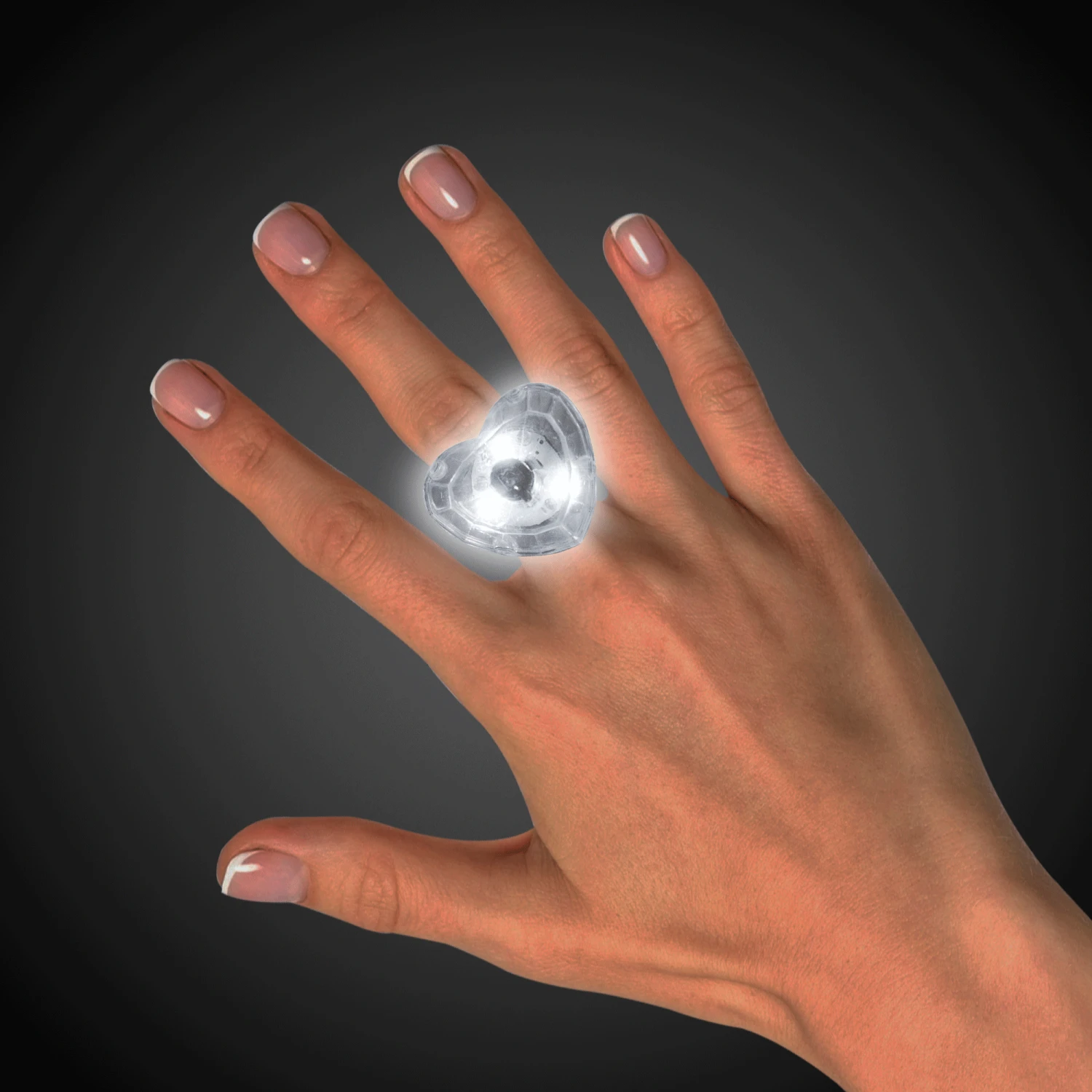 LED Diamond Bling Rings 6 LED Diamond Bling Rings - Image 6