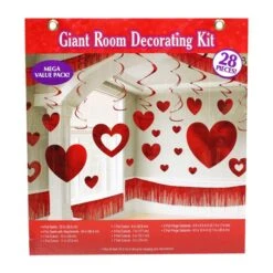 Valentine's Day Room Decorating Kit -Led Shop 9ff81a2e 42cc 4621 9418 e9d1895c65dadec240183un valentines day room decorating kit pckg