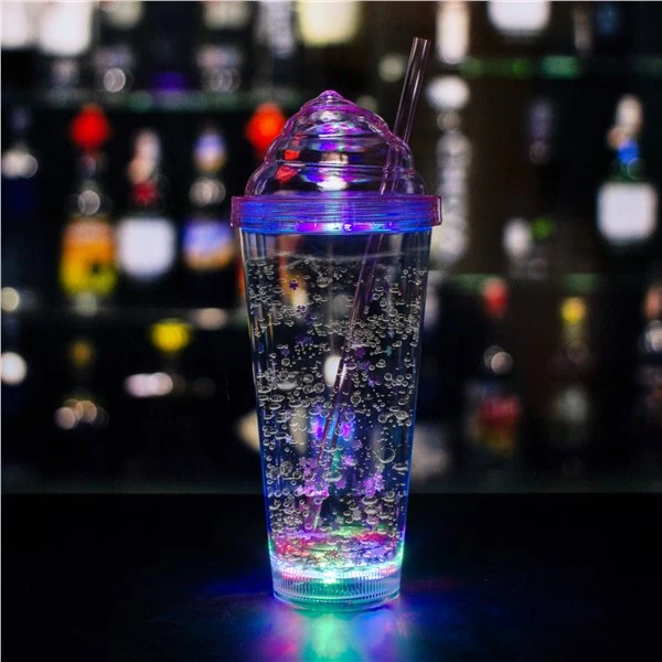 LED Pink Ice Cream Soda 13 Oz Tumbler 4 LED Pink Ice Cream Soda 13 Oz Tumbler - Image 4