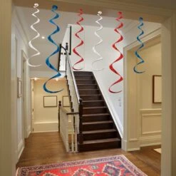 Patriotic Twirly Whirly Decorations