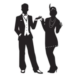 Roaring 20's Silhouettes -Led Shop a61854ad 6c43 42aa b021 6c7b53e8addcdec59905un great 20s silhouettes item