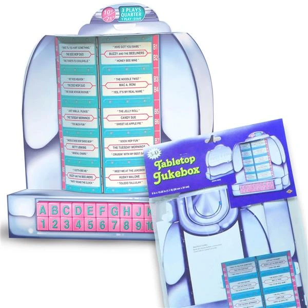 Tabletop Jukebox Centerpiece 1 Tabletop Jukebox Centerpiece