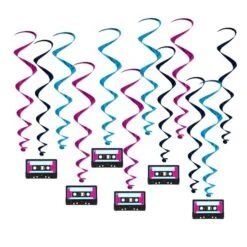 Cassette Tape Swirls