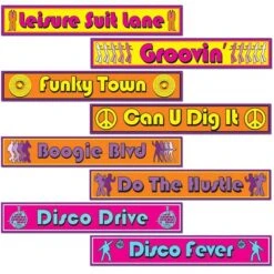 Disco Street Signs Cutouts -Led Shop b256a134 4eb6 41a9 99df 98c303a66f2ddec54502un disco street signs cutouts 01