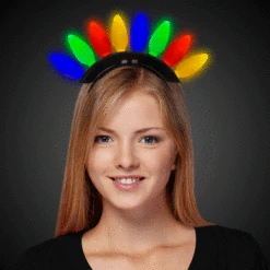 LED Christmas Bulb Headband -Led Shop b5b3f270 90cb 44fa a431 a5d006a73f5ahat318ea led christmas bulbs headband model girl gif 2018