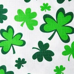 Shamrocks Vinyl Table Cover