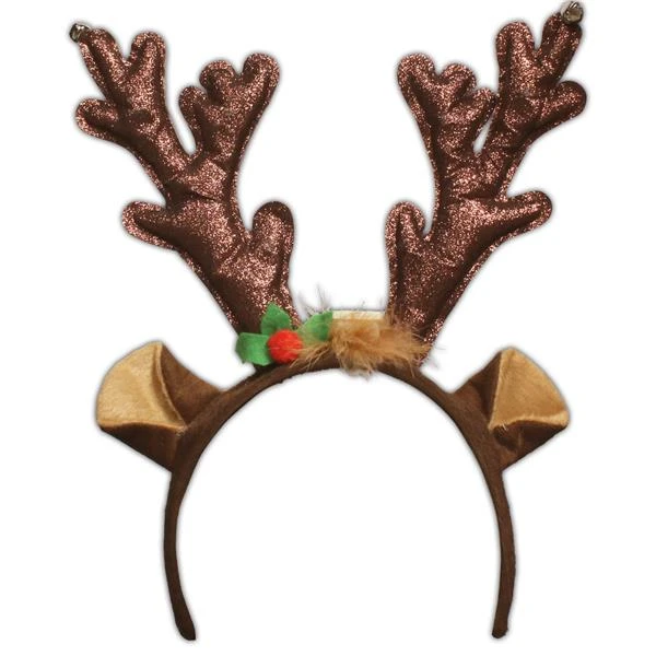 LED Reindeer Antlers Headband 5 LED Reindeer Antlers Headband - Image 5