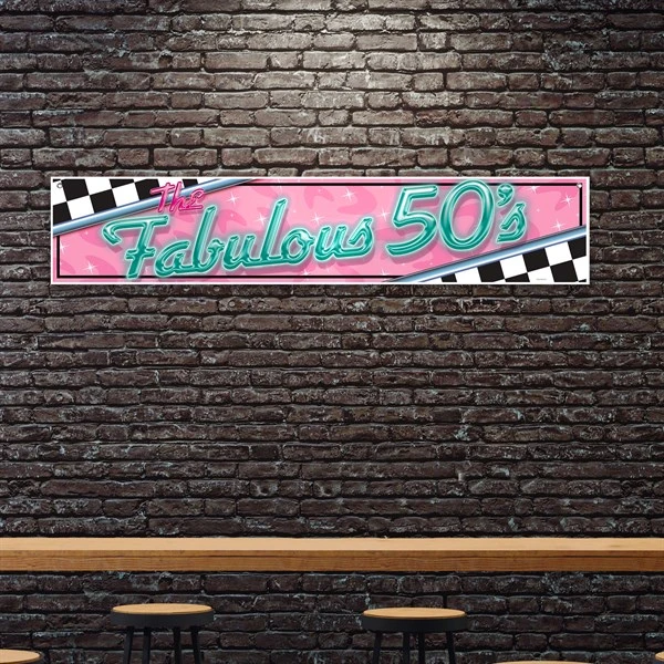 Fabulous '50s Banner 2 Fabulous '50s Banner - Image 2