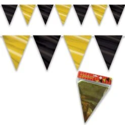 Black & Gold Pennant Banner -Led Shop bb302d77 7535 4838 b45f 6b8ef1c1388dDEC59844BGEA Black Gold20Pennant20Banner 2015