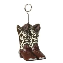 Cowboy Boots Balloon Weight