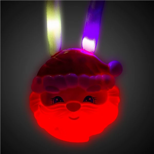LED Santa Lanyard Necklace 4 LED Santa Lanyard Necklace - Image 4