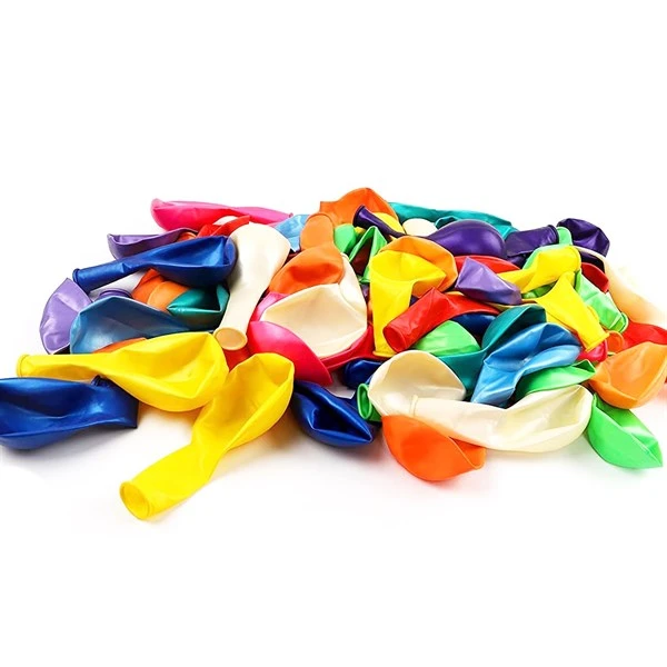 Assorted Color Latex 12" Balloons - Image 4