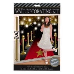 Red Carpet Wall Decorating Kit -Led Shop bf1863c1 e3a9 4a05 84f5 51ea27112357dec670143un red carpet wall decorating kit pckg