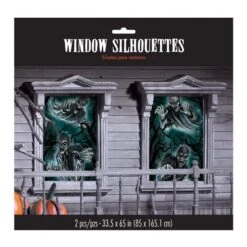 Cemetery Window Silhouettes