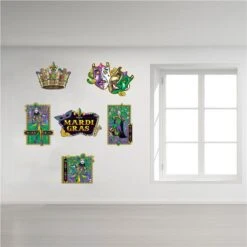 Mardi Gras Jumbo Cutouts -Led Shop c44c023f 4b9a 4b8b b89e cdc85b9d55e7dec190634un mardi gras jumbo cutouts wall 2