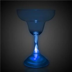 LED 10 Oz Margarita Glass 12 LED 10 Oz Margarita Glass -Led Shop c527a49b 6329 44ad 8148 f78b8fa83c17lit805ea led margarita glass blue light on 2018