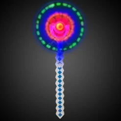 Blue LED Pixel Windmill Wand -Led Shop cb9ab2a2 952b 4155 97af 59a090284940lit095ea blue light up pixel windmill wand light on 2023