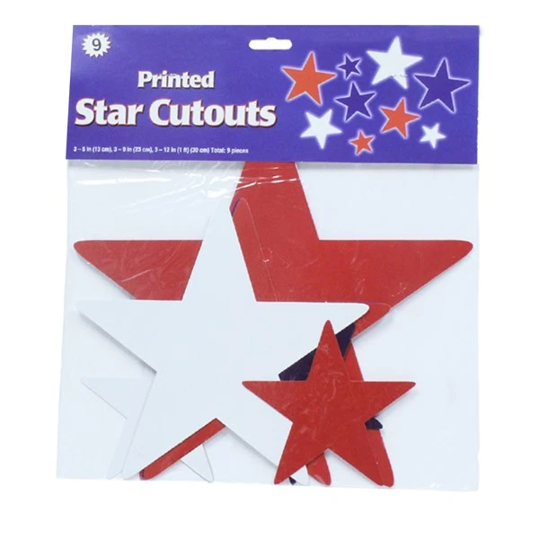 Red, White And Blue Star Cutouts 3 Red, White And Blue Star Cutouts - Image 3