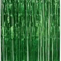 Green Metallic Fringed Door Curtain -Led Shop cfed0fbe f4a0 476e bcc0 7726f0ede050dec035ea green metallic fringed door curtain cu 01