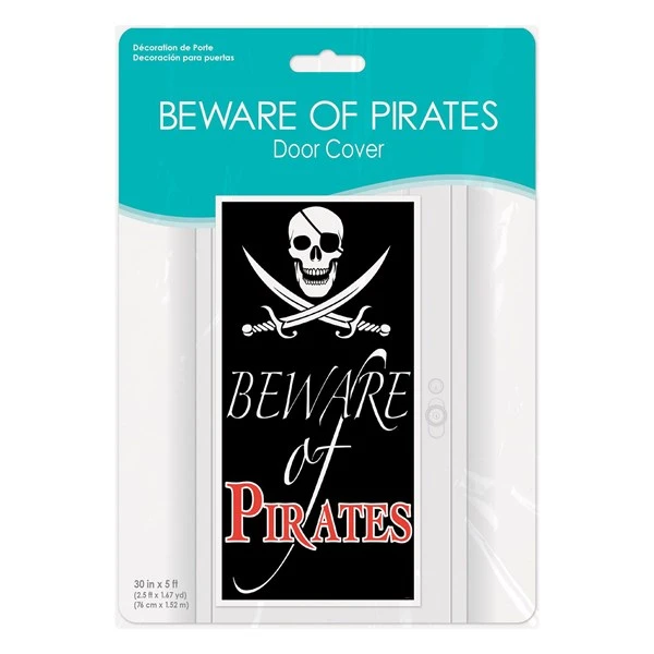 Beware Of Pirates Door Cover 2 Beware Of Pirates Door Cover - Image 2