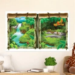 Jungle View Wall Decoration 5 Jungle View Wall Decoration -Led Shop d2854f7a 80d1 4628 ba35 82c1792a7f0adec52319ea jungle view wall decoration wall 01