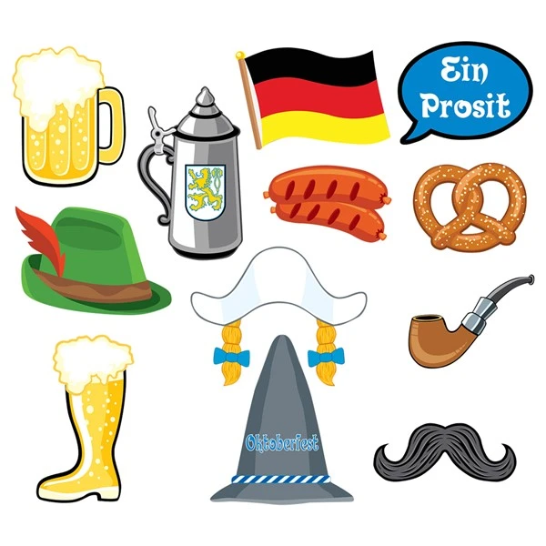 Oktoberfest Photo Booth Prop Kit 2 Oktoberfest Photo Booth Prop Kit - Image 2