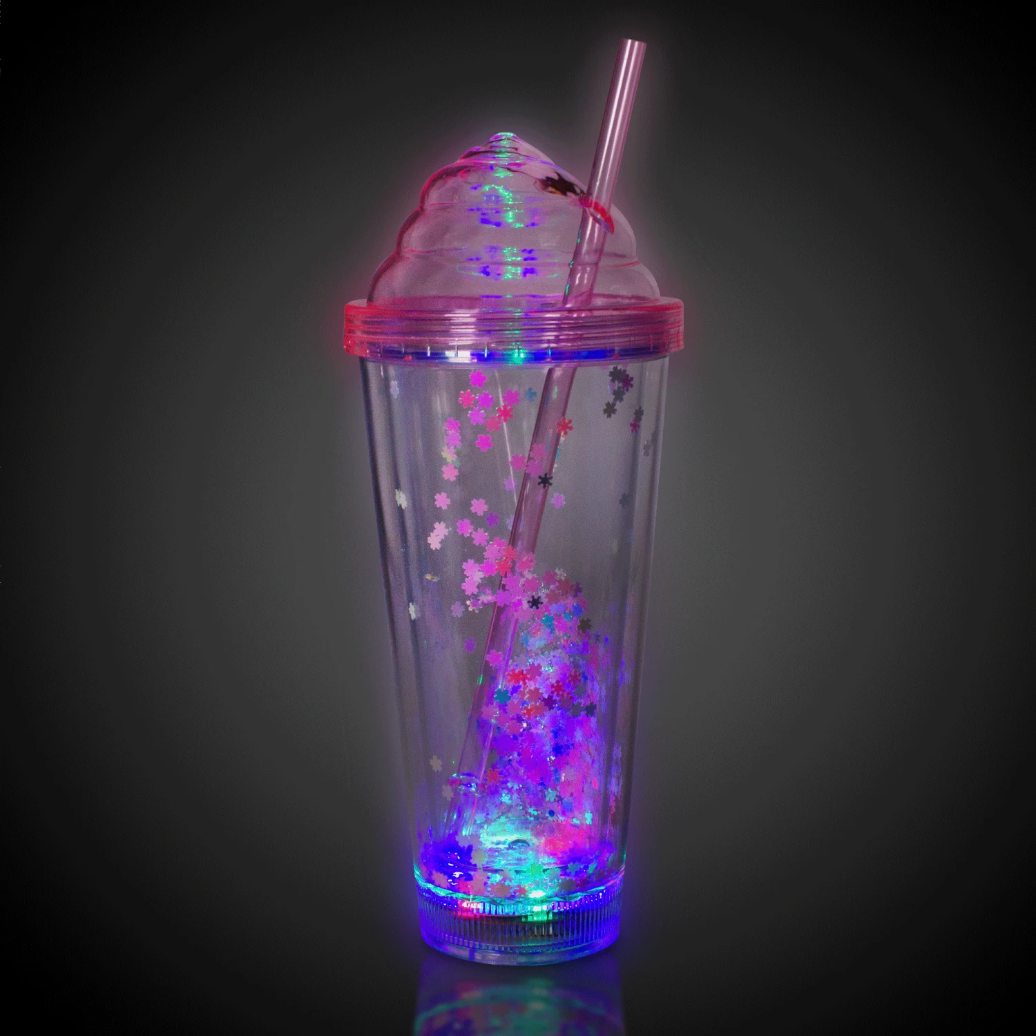 LED Pink Ice Cream Soda 13 Oz Tumbler 5 LED Pink Ice Cream Soda 13 Oz Tumbler - Image 5
