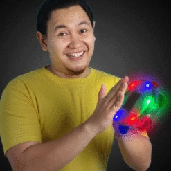 LED 6" Tambourine -Led Shop d5762a12 0595 4c11 845d 331b877b402cmus182ea led round tambourine multicolor model adult gif 2021