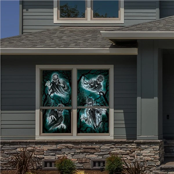 Cemetery Window Silhouettes 2 Cemetery Window Silhouettes - Image 2