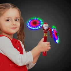LED Santa Swivel Arms Spinner Wand -Led Shop dfa605b5 cb1d 4984 8d05 1d7e1860fd2flit278ea santa light up swivel dual spinner model gif 2019