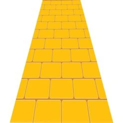 Yellow Brick Road Floor Runner