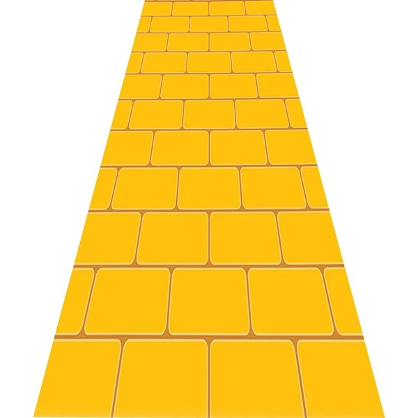 Yellow Brick Road Floor Runner 1 Yellow Brick Road Floor Runner
