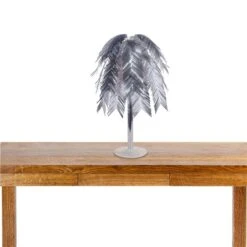 Silver Metallic Cascade 24" Centerpiece -Led Shop e67c2865 2f25 4409 9599 6f341af5e109dec53440sea 24in20silver20cascade20centerpiecemetallic table