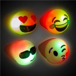 Emojicon LED Jelly Rings -Led Shop e801c36c eb07 4d51 bac1 7435f0359d53lit664un emojicon led jelly rings light on side 2021