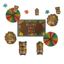 Vintage Tiki Room Decorating Kit -Led Shop e859f1df 259c 449c b946 8457e6f3078fDEC244455UN 11Piece20Vintage20TIKI20Room20Deco White20BG