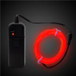 Red EL Wire 3 Yards 7 Red EL Wire 3 Yards -Led Shop e8d1afd2 97f2 434a 9cdb 6d2d261ecea0lit1006ea el wire red 3 yard light on 2021