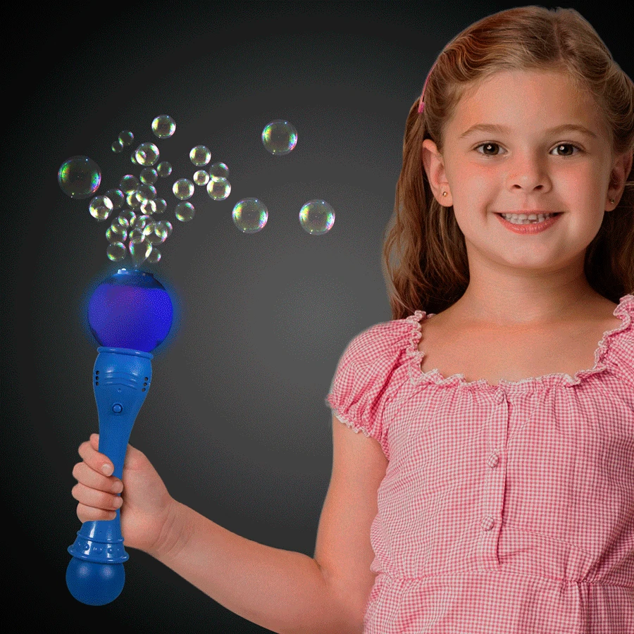 LED Blue Bubble Wand 9 LED Blue Bubble Wand - Image 9