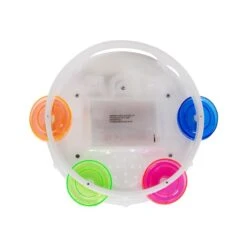 LED 6" Tambourine -Led Shop ed12debc bb99 47f4 9ae1 f5052297f4dbmus182ea led round tambourine multicolor light off back 2021