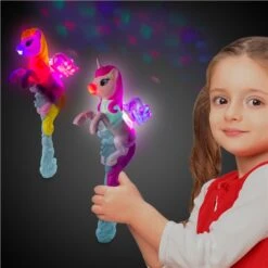 LED Unicorn Wand With Sound -Led Shop ee8dc5dc b696 4aa2 a201 03a7d1b6edf0lit1359ea led flying unicorn wand with sound main image 2021