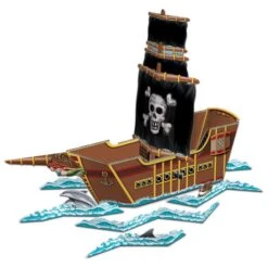 Pirate Ship 18 1/2" Centerpiece -Led Shop ee915bf9 96c5 4c1d 9070 c724b8d9652adec54597ea pirate ship centerpiece 01